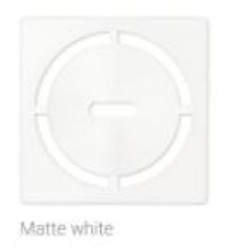 Schluter Kerdi Drain Trendline Pure Matte White MBW